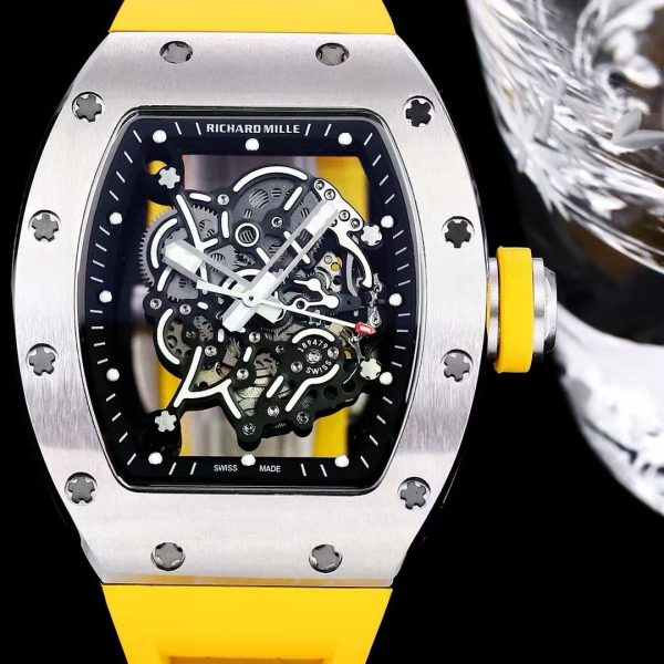 Richard Mille RM055 | Skeleton Steel Edition