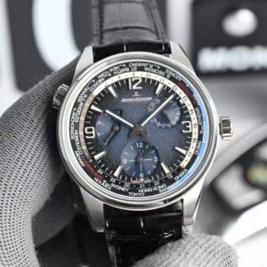 JAEGER-LECOULTRE MASTER CONTROL GEOGRAPHIC WORLD TIMER