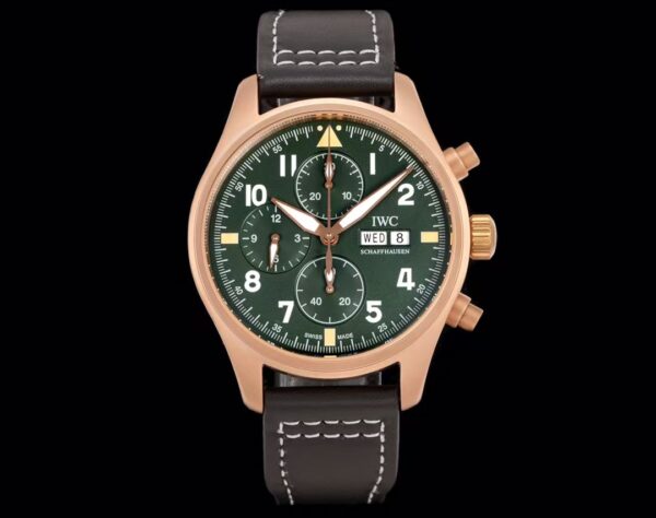 IWC PILOT CHRONOGRAPH SPITFIRE BRONZE GOLD EDITION × MR PORTER 10TH ANNIVERSARY