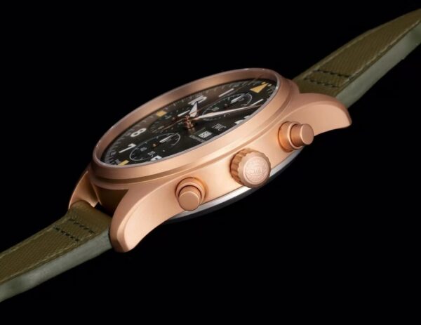 IWC PILOT CHRONOGRAPH SPITFIRE BRONZE GOLD EDITION × MR PORTER 10TH ANNIVERSARY