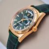 The 36mm Yellow Gold Green Dial! Rolex Day-Date 118138 is Truly Stylish